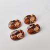 Champaign Color Natural Oval Cut 14x10 Mm Size Zircon, Healing Zircon Lot, Loose Zirconia Lot for Making Jewelry.