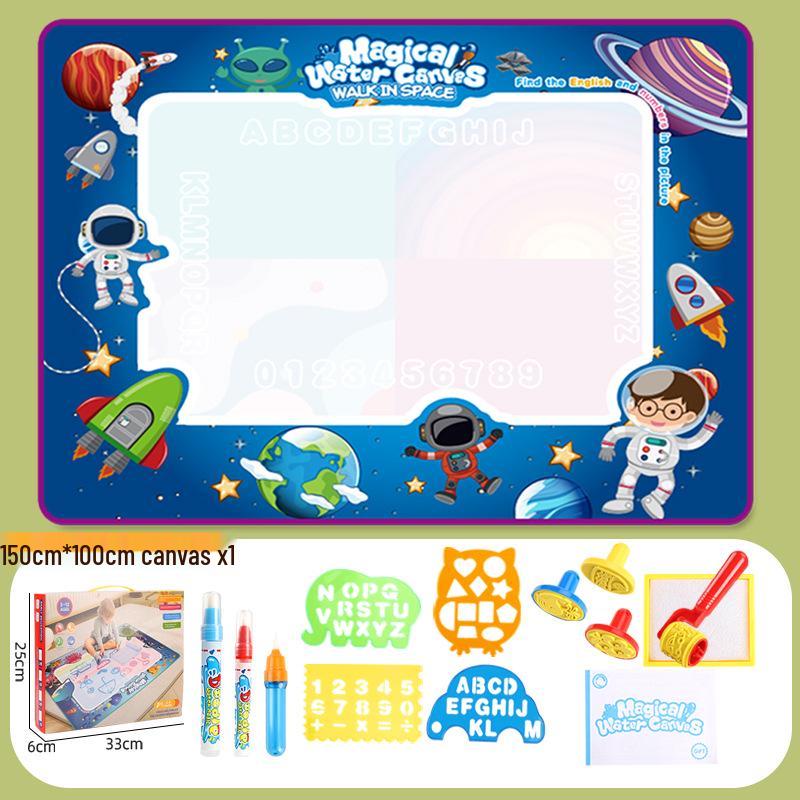 Magic Water Canvas: Children's Colorful Doodle Mat & Drawing Board