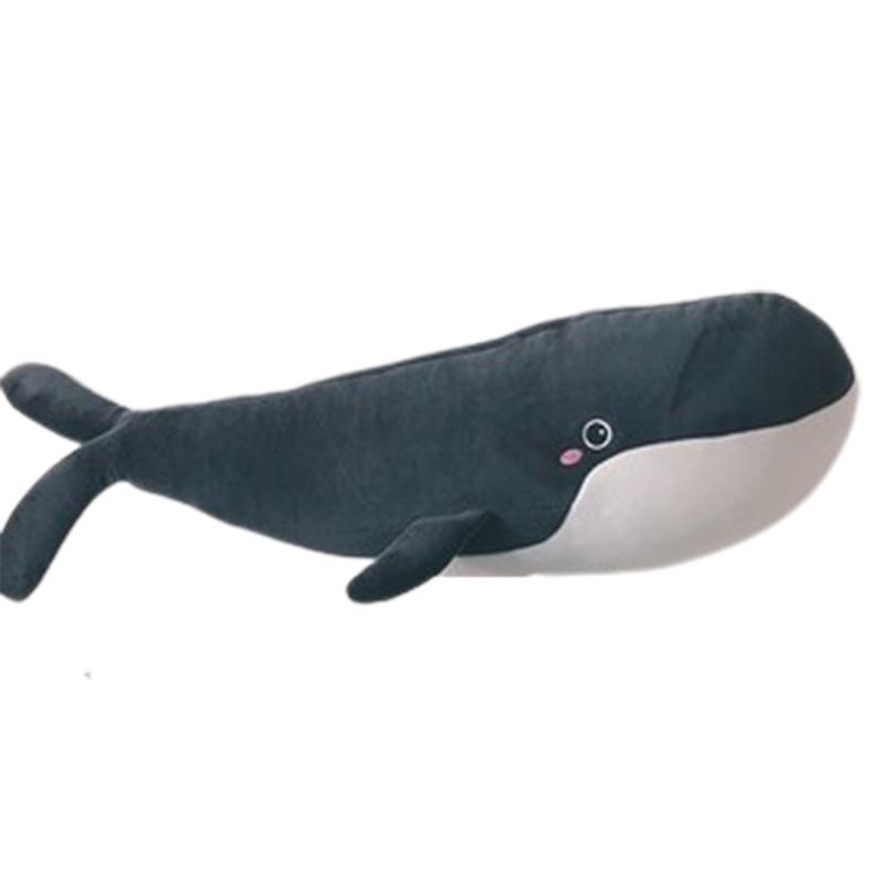 Giant Whale Plush Toy Pillow Soft And Squishy Ocean Animal Stuffed Doll For Kids Handcrafted With Care