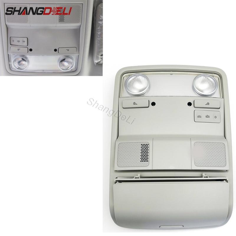 Плафон в крышу автомобиля Передний потолочный светильник Лампы для чтения Внутреннее освещение с красным светом для Golf 5 golf 6 для Passat B6 2006 2007 2008 2009