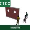 round hole obstacle