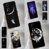 Moon Stars Space Astronaut Phone Case For Honor X8b X9b X8 X9 X6a X7a X8a X9a Honor Magic 6 Pro 5 Lite 50 70 90 Cover