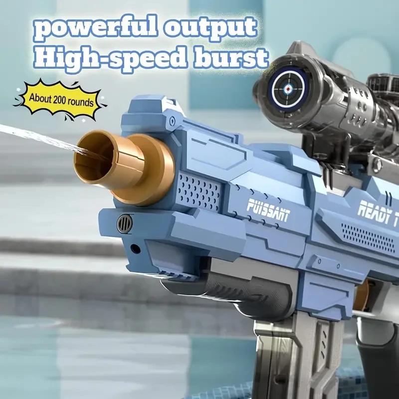 Kids High Pressure Electric Water Gun Toys Summer Outdoor Beach Pool Fight Games Children Automatic Absorb Water Watergun Gifts