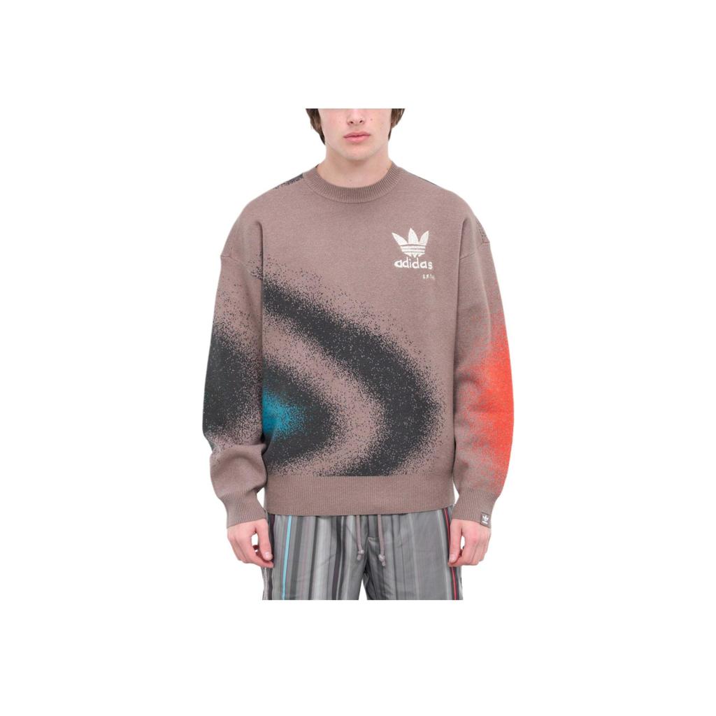 adidas Originals x Song for the Mute Unisex Printed Knit Sweater Tech Earth IY9517