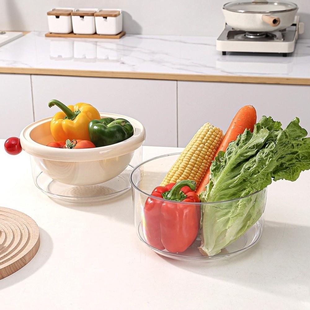 Plastic Vegetable Basket Food Grade Kitchen Storage Baskets Fruit Washing Basket Vegetable Rinsing