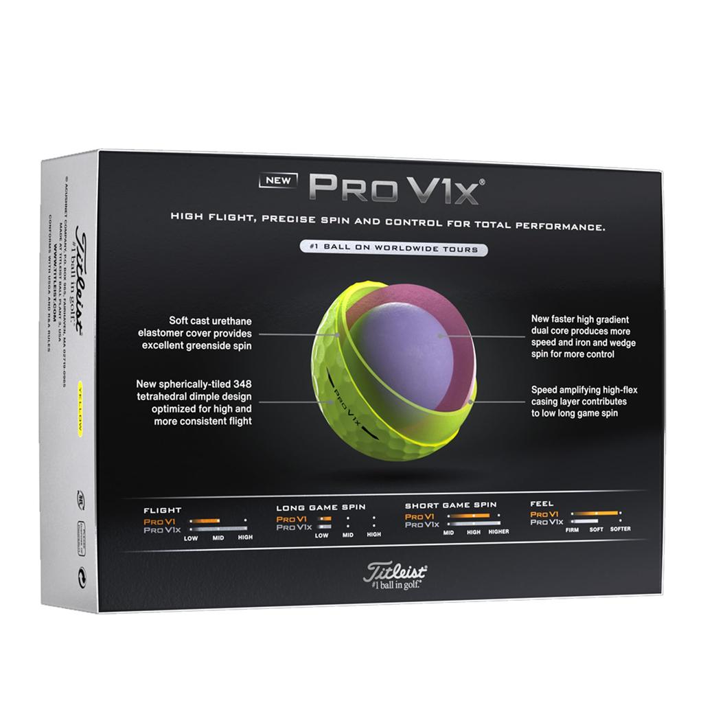 Titleist Pro V1x Yellow