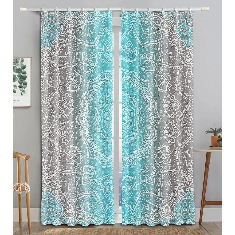 Modern Abstract Gilter Marble Texture Thick Blackout Curtains for Living Room Bedroom Various Color Patterns High Shading Drapes
