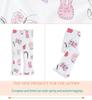 European and American Girls' Stylish Spring/Autumn Bell Bottom Knit Pants