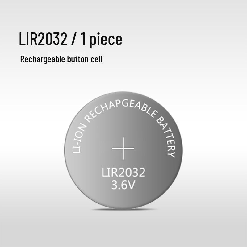 

Rechargeable Button Battery LIR2025/2016 CR2032 for Remote and Beauty Instruments