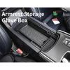 Center Console Organizer For Honda Accord 2018 2019 2020 2021 2022 Plastic Material Armrest Box Insert Tray Pallet Accessories