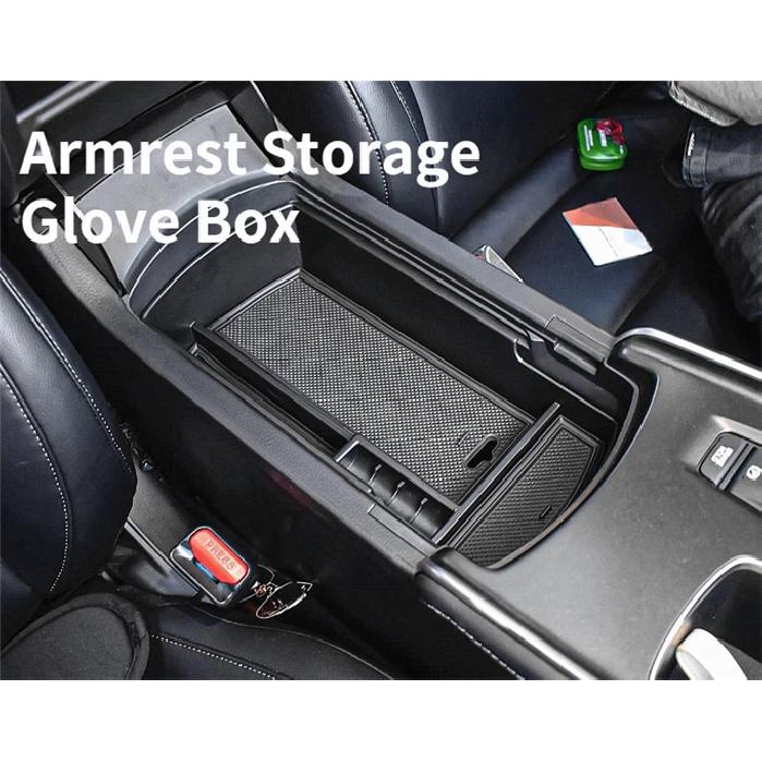 Center Console Organizer For Honda Accord 2018 2019 2020 2021 2022 Plastic Material Armrest Box Insert Tray Pallet Accessories