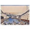 HAKUBA Picture Frame ORI TOKYO Katsushika Hokusai Views of Mount Fuji Edo Nihonbashi 26M M Size Photo Frame Set Sale A Set of a Famous Painting