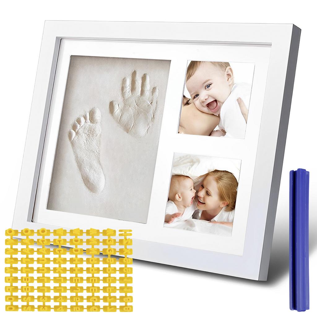 Baby Hands and Footprints Clay Photo Frame Create Lasting Memories with This Baby Hand and Footprints Kit Gifts for Boys Girls