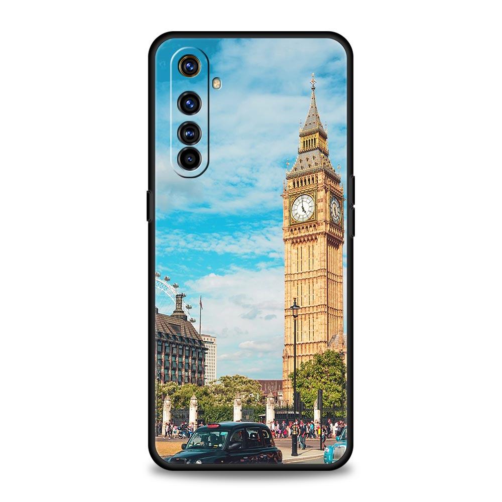 National Flag RU FR UK Case For Realme 12 11 10 9 8 5G 7 6 GT5 GT3 GT2 Pro Plus C21 C11 C25 C35 For Realme GT Neo 2 3 3T 5 Cover
