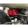 LEDISHUN Fluid Tank Protector for Honda Dax 125 and Monkey 125 (Red)