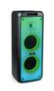 Bigben X-Large - PARTYBTHPXL Bezprzewodowy głośnik Bluetooth z efektami świetlnymi + mikrofony, BigBen