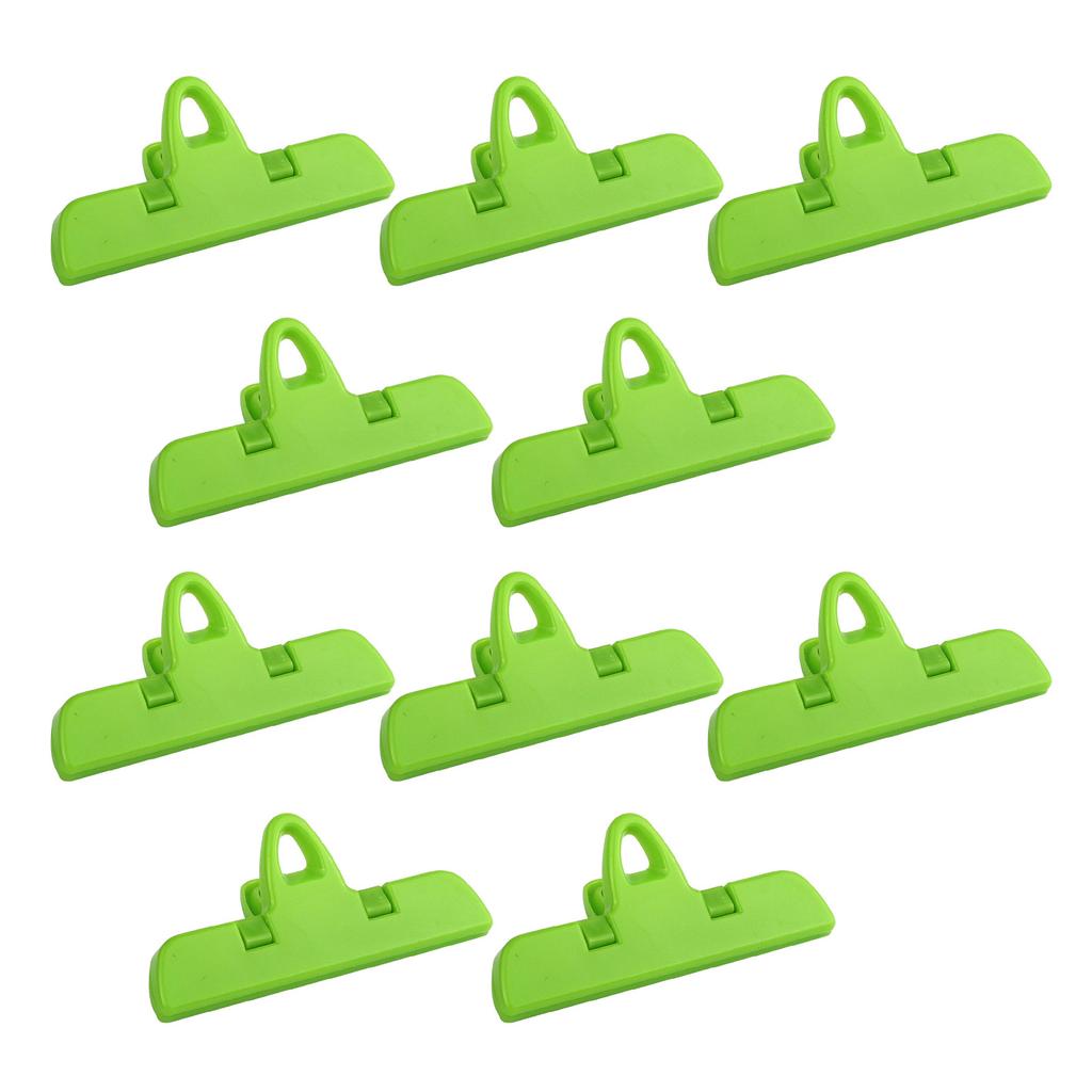 10 Pieces Practical Sturdy Plastic Seal Clip for Bags Maintain Tidying in Snacks Portable for Student and Homemakers