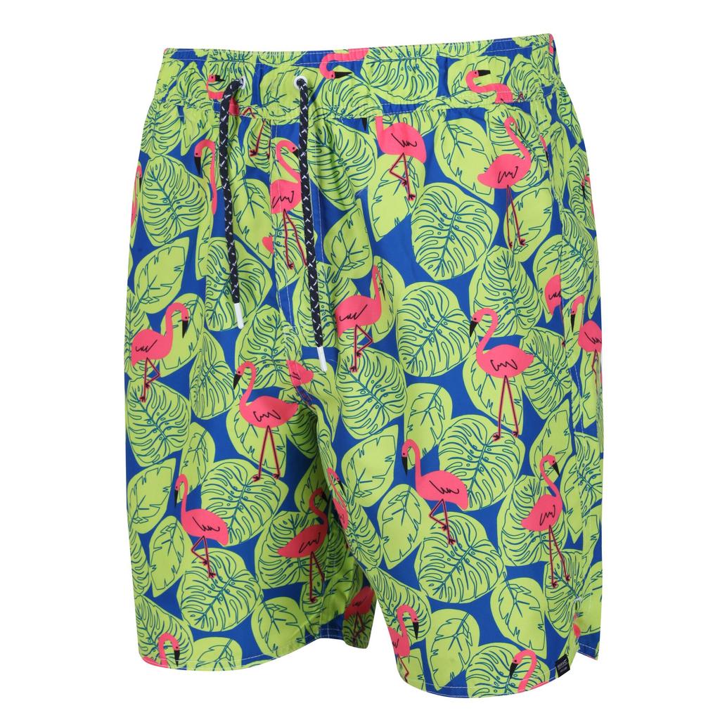 Regatta Mens Hamza Flamingo Swim Shorts