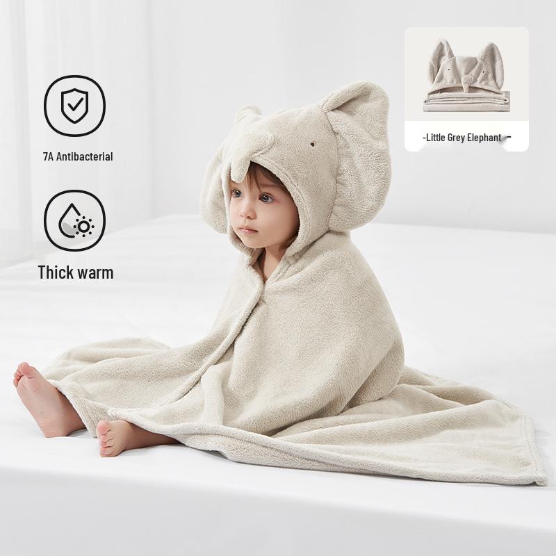 Baby Bath Towel: Pure Cotton Absorbent Gauze Swaddle, Summer Blanket, Infant Wrap
