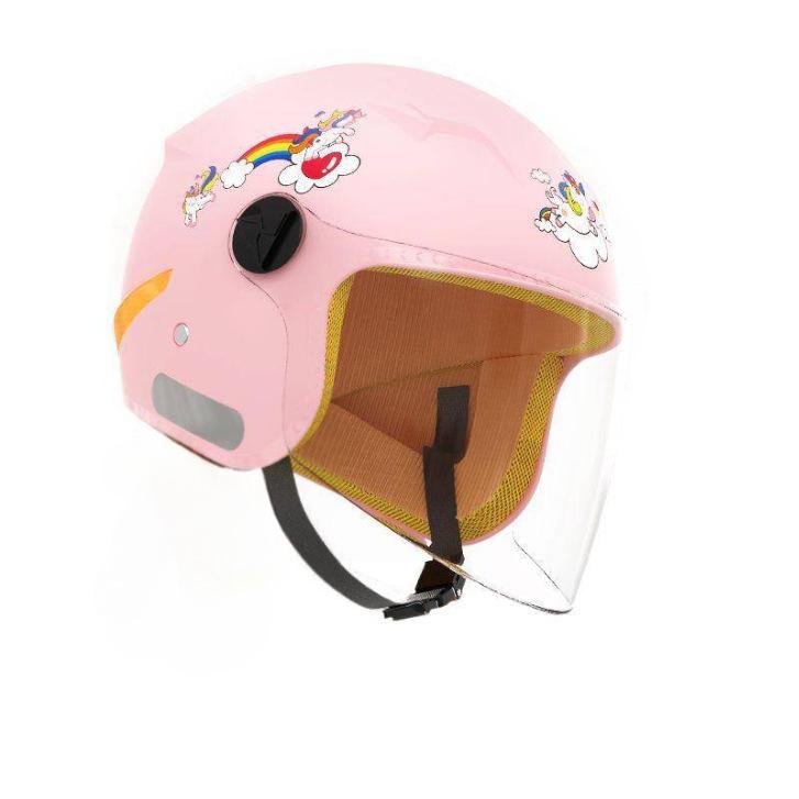 

Электрический аккумуляторный детский шлем для мальчиков и девочек, универсальный всесезонный полушлем, зимний термошапка для малышей