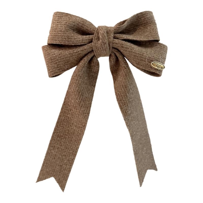 Graceful Hair Bows Barrette Hair Clip 2000s Trend Side Clip Fashionable Elegant Sweet Bowknot Photo Props