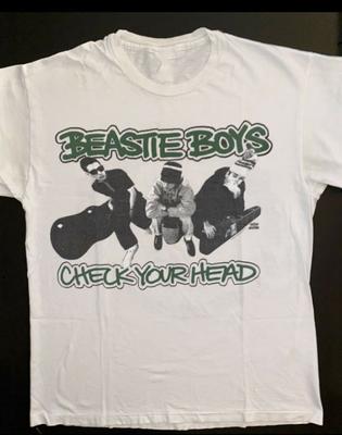 Beastie Boys T-Shirt Check Your Head Alle Größen Weißes Unisex-Shirt