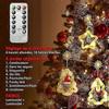 LED Light Curtain with 8 Modes, USB Christmas Decoration for Windows, Mood Lighting for Parties and Interior