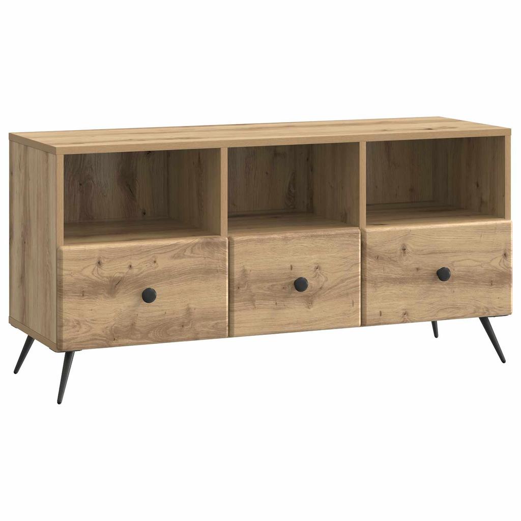 TV Stand Artisan Oak 102 x 34.5 x 50 cm Particleboard