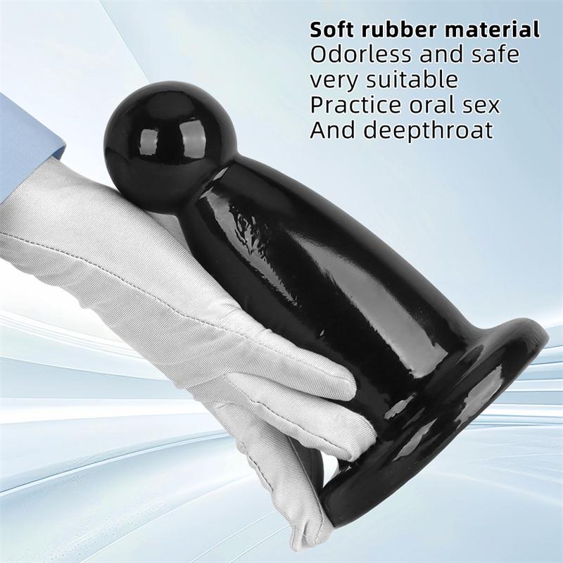 Czarne zatyczki analne 7cm Duże zatyczki analne Fisting Supplies Extra Large Extra Slack Anal Hand Jumbo