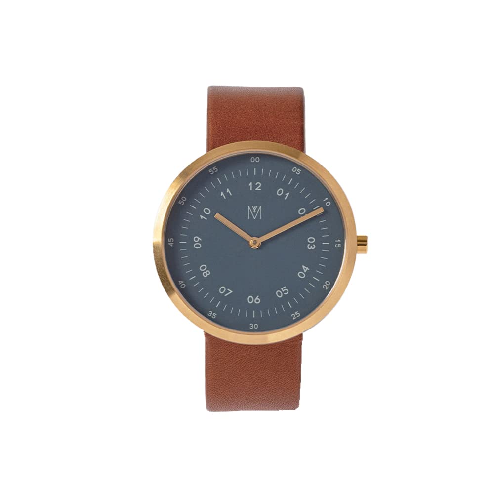 Maven Watches 40mm Artisan Series Minimalist Fashion Watch BROWN (MUSTANG 40MM)