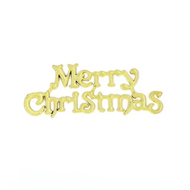 Merry Christmas Letter Hanging Logo Christmas Tree Pendant Decoration Party Christmas Tree Doors and Windows Hanging Decoration