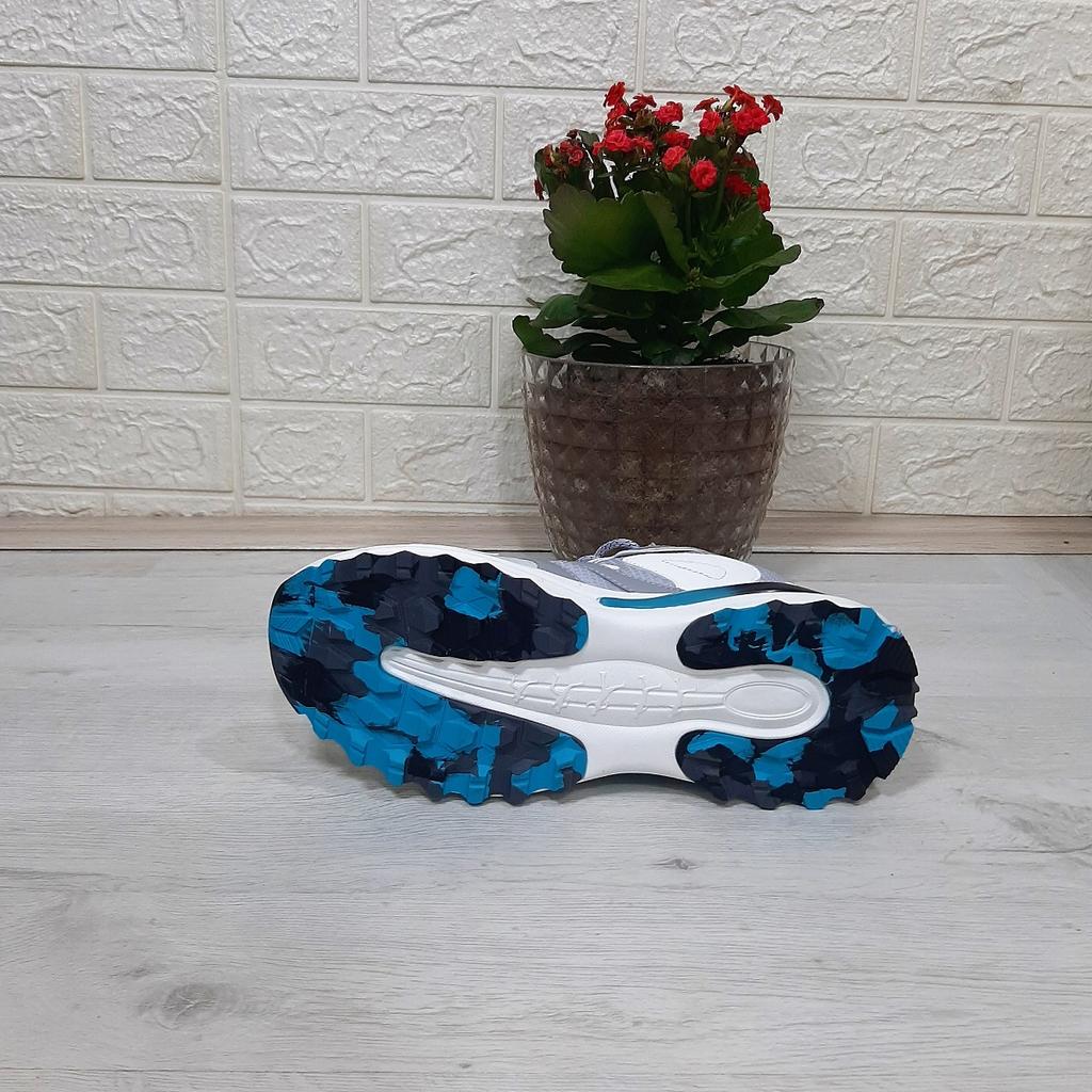 Jump 29725 White Gray Anatomical Insole Men's Sports Shoes