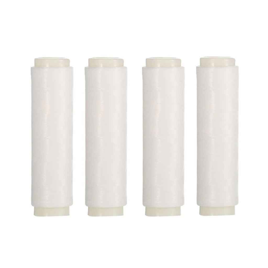 4Pcs Fishing Thread Nylon Elastic Invisible Fishing Bait Thread 0.15mm 656 ft Stretchy Fishing Line Clear Fishing String