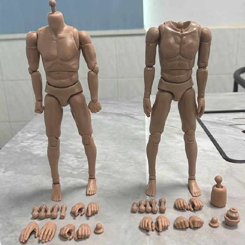 16 Scale Male Nude Body Muscular Mans Action Figure For Tc Dragon Soldier Toy