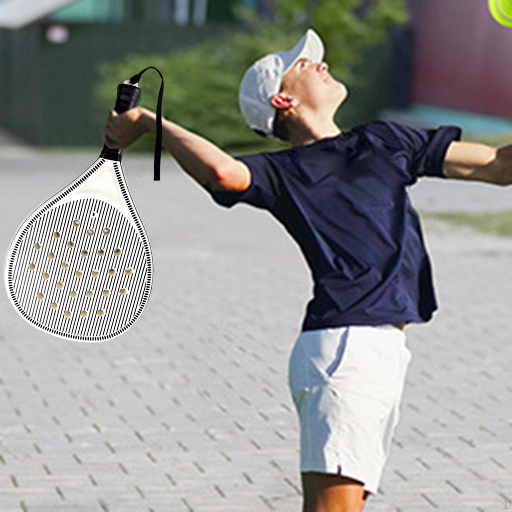 Outdoor Paddle Tennis Racquet Beach Padel Racket for Power and Agility with EVA Foam Core