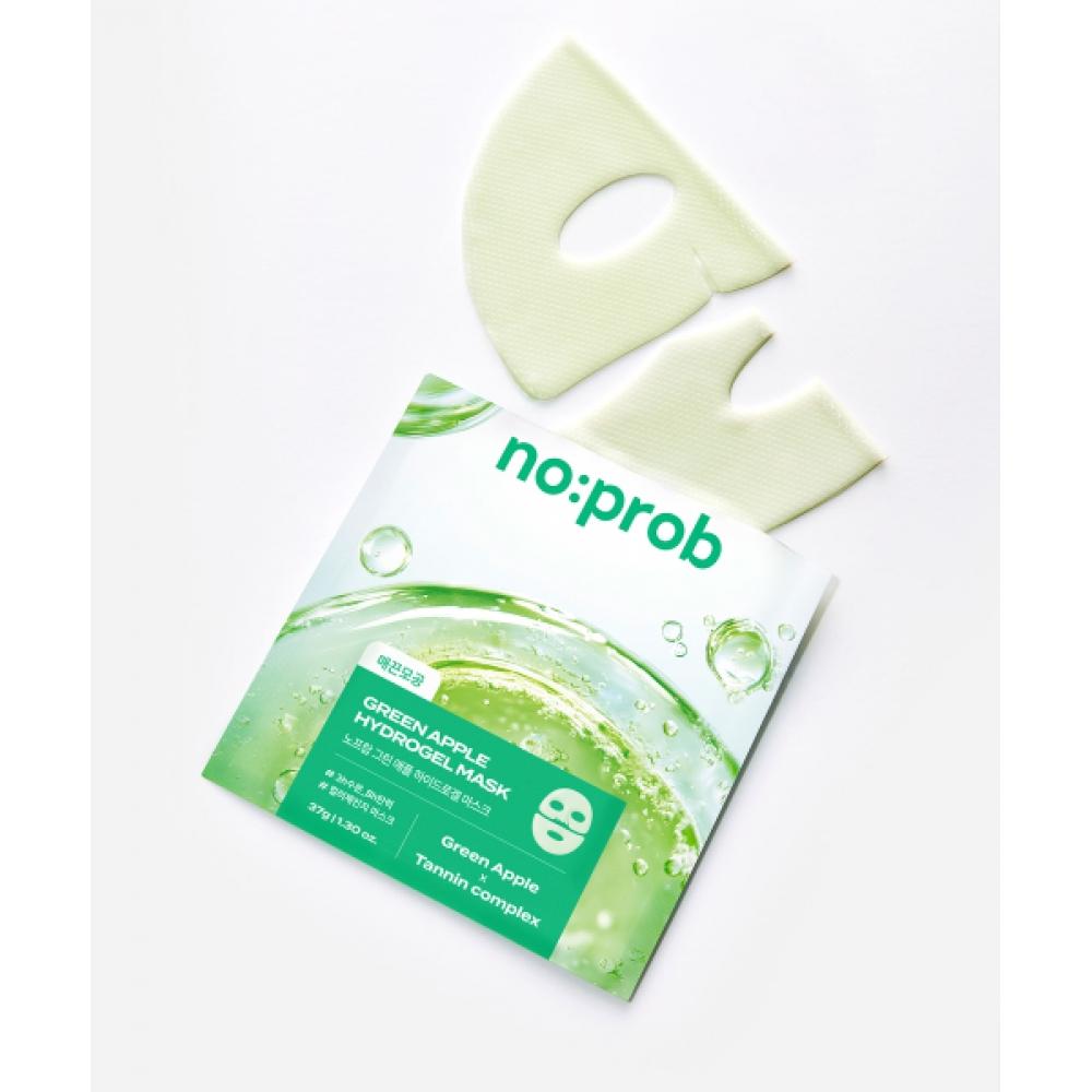 Noprob [smooth Pore] Hydrogel Mask Green Apple  5 Sheets 