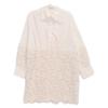 Cecilie Bahnsen [Beautiful] Flower Lace Shirt Dress UK6 whiteUsed