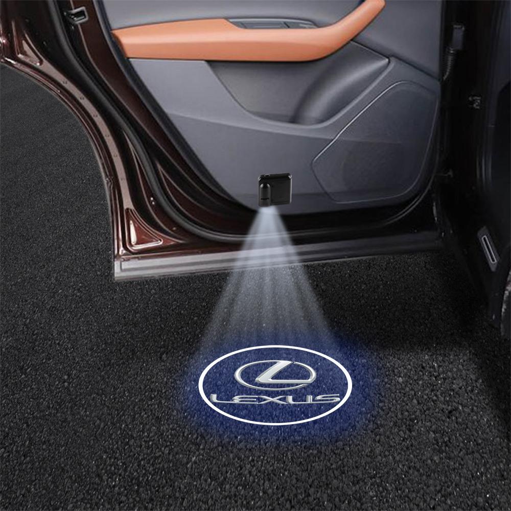 1/2pcs HD Led Welcome Light Car Door Emblem Styling Projector Lamps For Lexus CT200H ES350 GX460 470 IS250 LS460 NX300 RX300 350