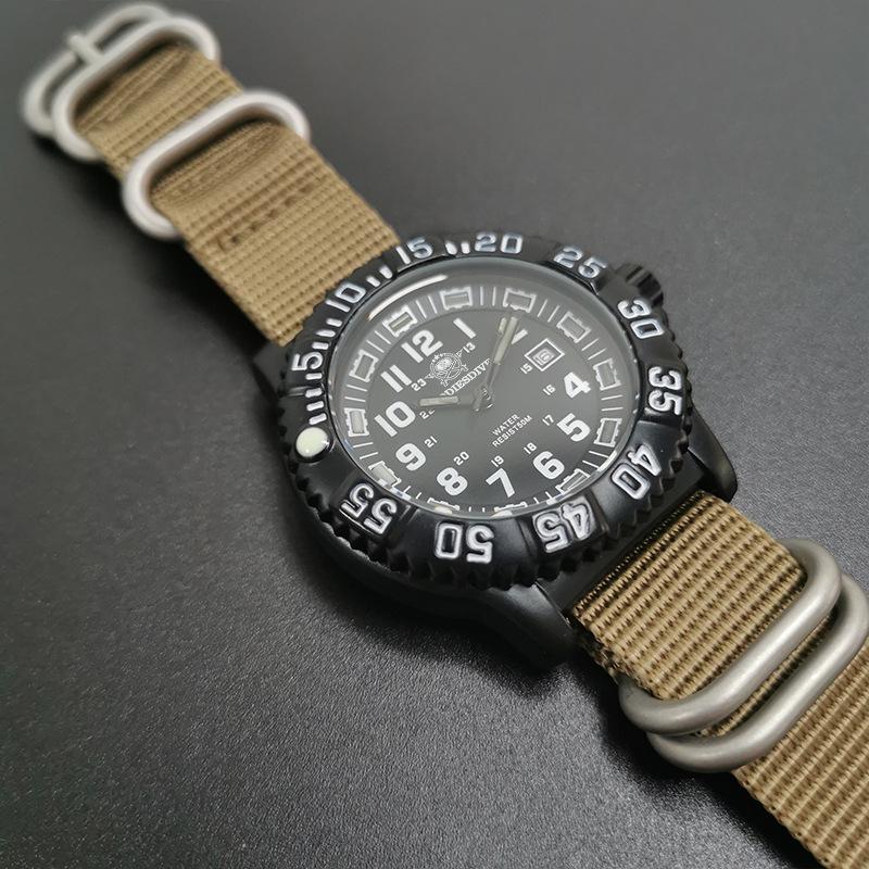 Addiesdive Men's Multifunctional Quartz Watch - Luminous, Outdoor, Waterproof