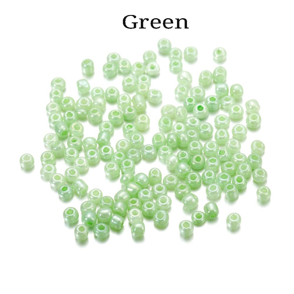 

300 шт. 4 мм, сладкий цветной шарм, макароны, стеклянные бусины, милые маленькие бусины для браслета «сделай сам», аксессуары для изготовления ювелирных изделий ручной работы 4mm x Hole 1.2mm