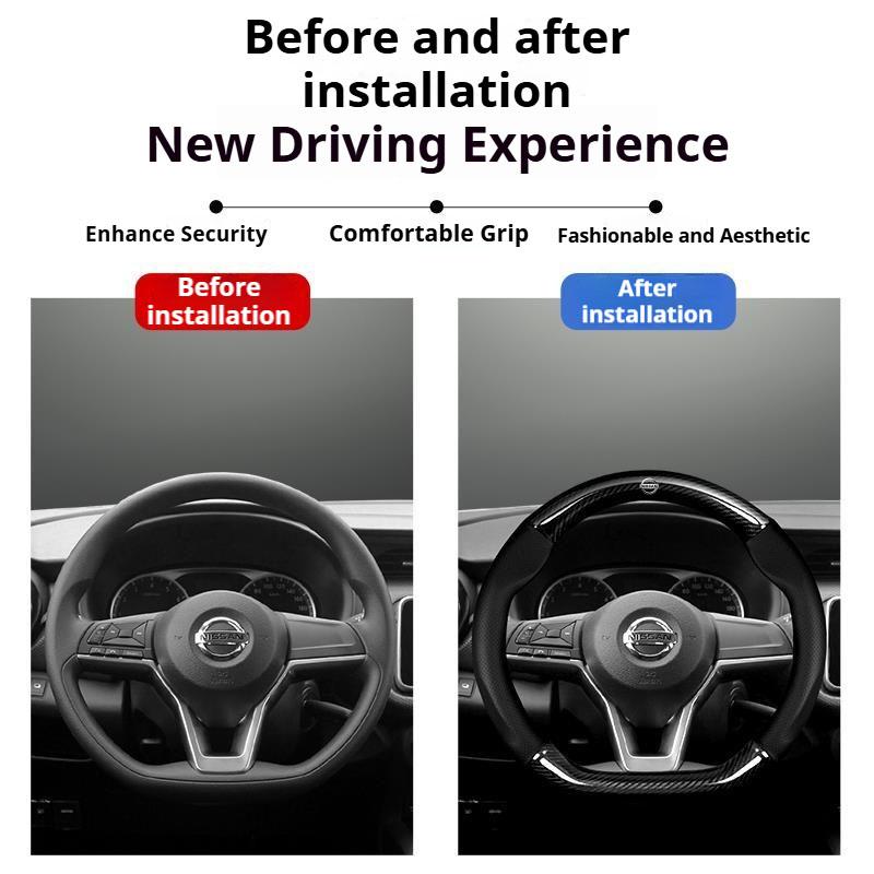 ARP5  Ventilate Car Steering Wheel Cover for Nissan Pulsar Murano Rogue Versa Cube Juke Qashqai Leaf MAXIMA Pathfinder Micra X-Trail