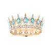 Women's Crown Adults Sparkling Headband Alloy Rhinestones Costume Hairpieces for Weddings Birthdays Proms and Pageants