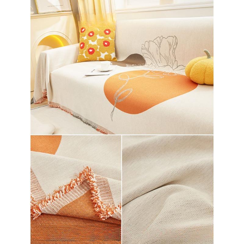 Sofa Cover All-Inclusive Four Seasons Universal Chenille Anti-Cat's Paw Dust-Proof Sofa Towel Full Cover Cloth