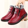 Women's Cotton Boots 2025 Winter New Fashionable and Warm Cotton Shoes with Added Fleece, Outdoor Anti Slip Snow Boots