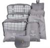 Sac de Rangement de Voyage Ensemble de Neuf Pièces, Trousse de Toilette, Classification des Vêtements, Ensemble de Rangement pour Bagages Ensemble de 9 Pièces