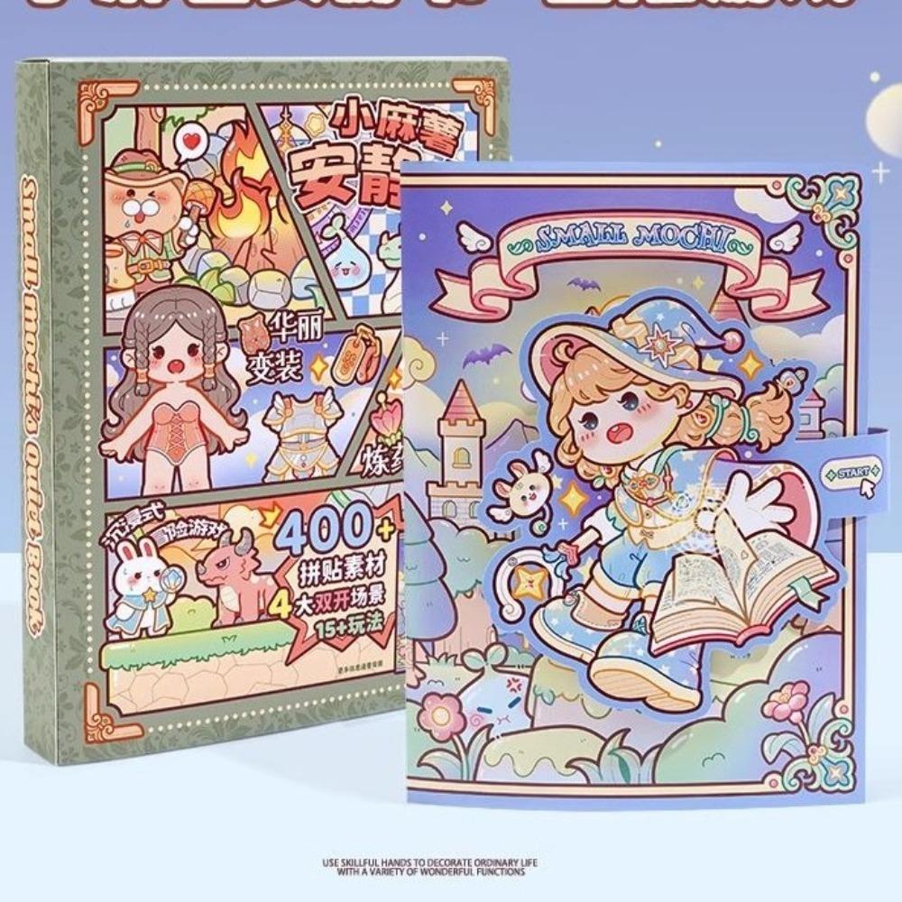 Cartoon Sticker Book Kpop Decorative Scrapbooking Stickers Cute Material Sticker Decoration