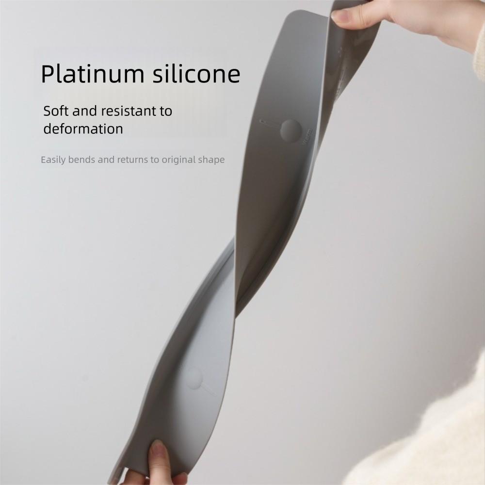 Anti-splash Feature Kitchen Sink Splash Guard Silicone Water Splash Guard  Washing Basin