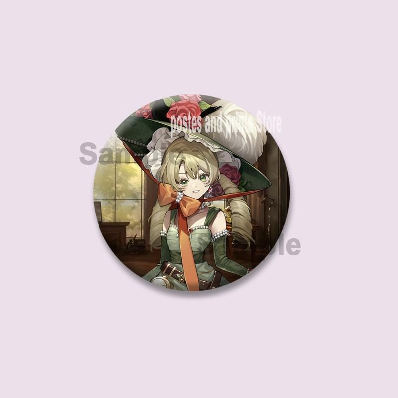 Anime Game Reverse 1999 Circular Brooches Cartoon Character Enamel Pins Backpack Clothing Hat Jewelry Badge Accessory XMAS Gifts