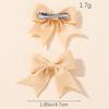 6/10pcs 1.85'' Cute Solid Ribbon Bowknot Hair Clips for Baby Girls Handmade Bows Hairpin Barrette Headwear Kid Hair Accessories