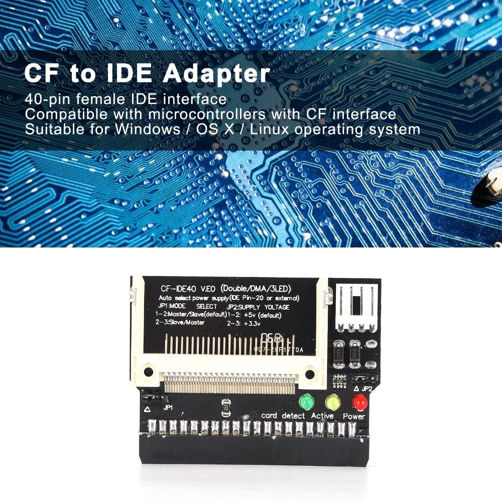 Black Converter Module 5V CF To IDE Bootable Converter  Hard Drive Expansion